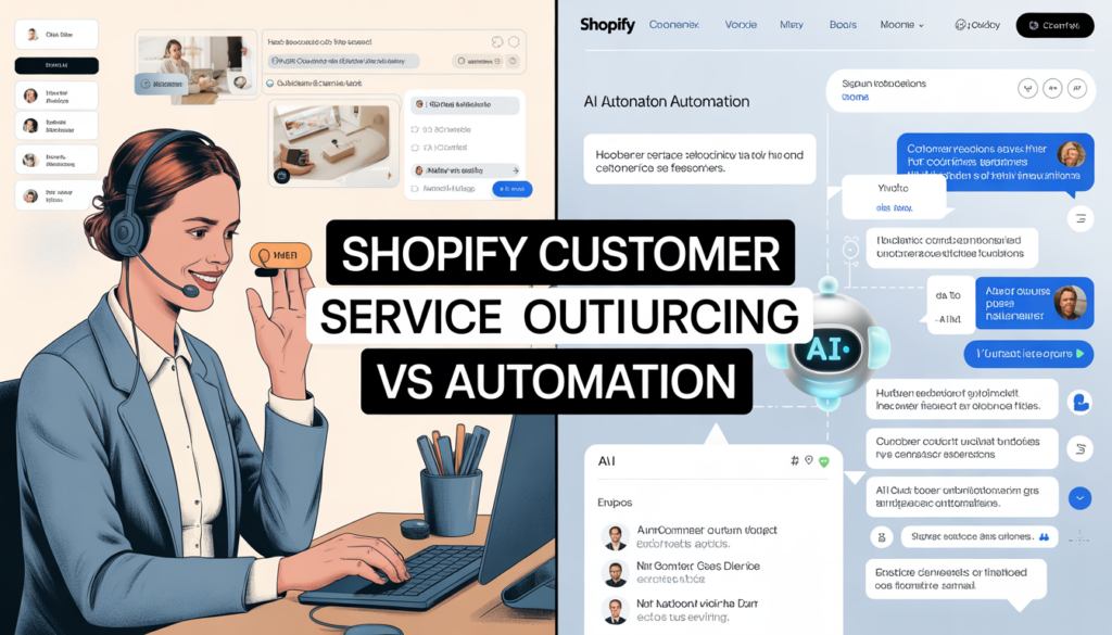 Shopify Customer Service Outsourcing vs Automation